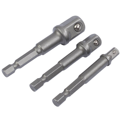 Draper Tools 1/4 Hex. x 1/4 and 3/8 Square Drive Adaptors DRA00005