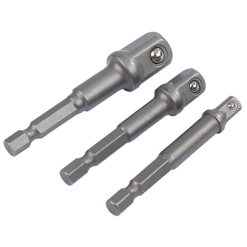 Draper Tools 1/4 Hex. x 1/4 and 3/8 Square Drive Adaptors DRA00005