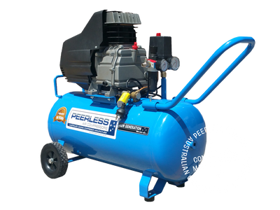 PEERLESS PD12 Single Phase Air Compressor: Direct Drive, 10Amp, 2.5HP, 175LPM