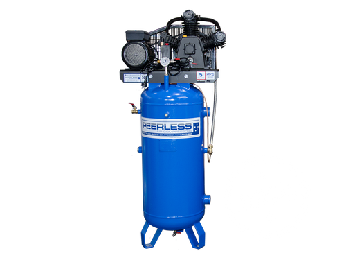 PEERLESS PHP15 Single Phase Air Compressor: Belt Drive, 15Amp, 3.5HP, 300LPM - for High Pressure