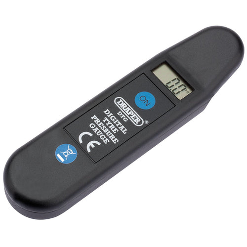 Draper Tools Digital Tyre Pressure Reader DRA01071