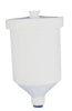 Workquip 600ml GRAVITY POT PLASTIC