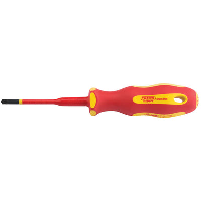 Draper Tools Ergo Plus® Extra Slim PZ/SL Type VDE Interchangeable Screwdriver Blade No:1 x 80mm DRA02254
