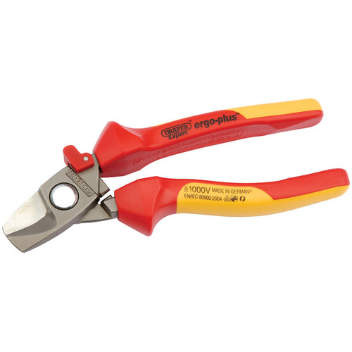 Draper Tools Expert 180mm Ergo Plus® Fully Insulated Cable Cutter DRA02880