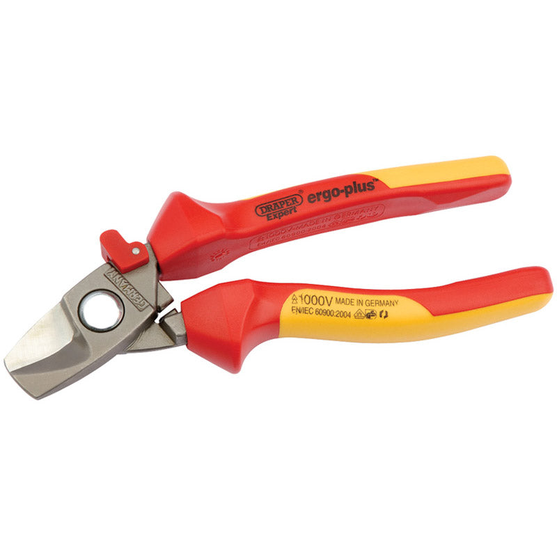 Draper Tools Expert 180mm Ergo Plus® Fully Insulated Cable Cutter DRA02880