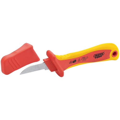 Draper Tools Expert 200mm VDE Approved Fully Insulated Cable Knife DRA04615