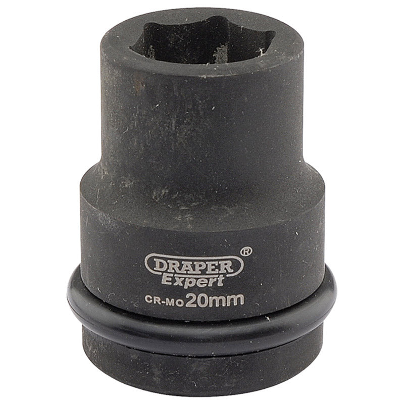 Draper Tools Expert 20mm 3/4 Square Drive Hi-Torq® 6 Point Impact Socket DRA05001
