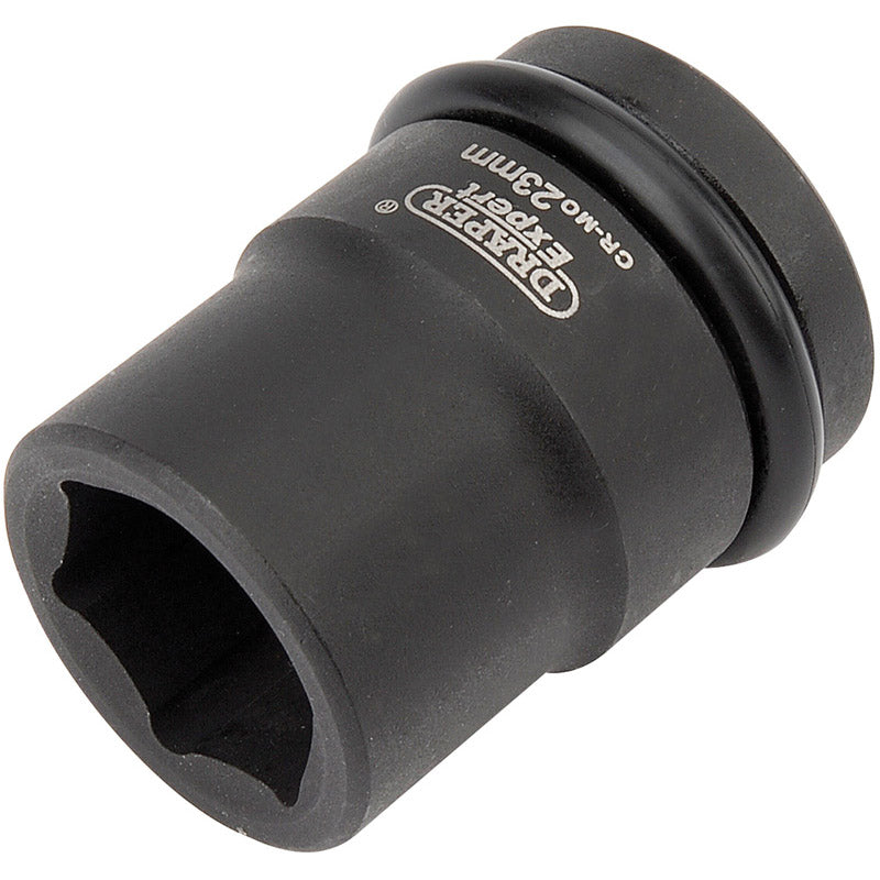 Draper Tools Expert 23mm 3/4 Square Drive Hi-Torq® 6 Point Impact Socket DRA05004