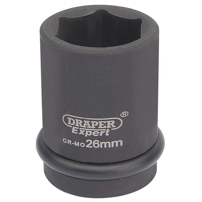 Draper Tools Expert 26mm 3/4 Square Drive Hi-Torq® 6 Point Impact Socket DRA05007