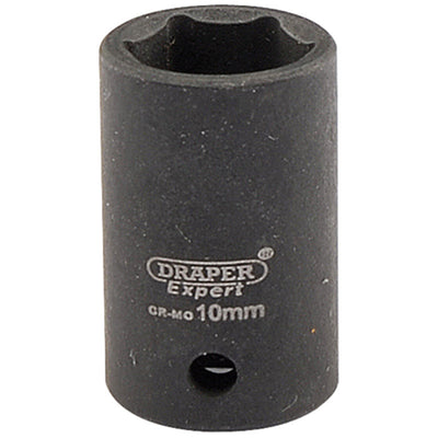 Draper Tools Expert 10mm 1/4 Square Drive Hi-Torq® 6 Point Impact Socket DRA05014