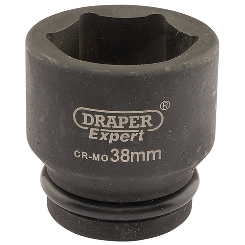 Draper Tools Expert 38mm 3/4 Square Drive Hi-Torq® 6 Point Impact Socket DRA05018