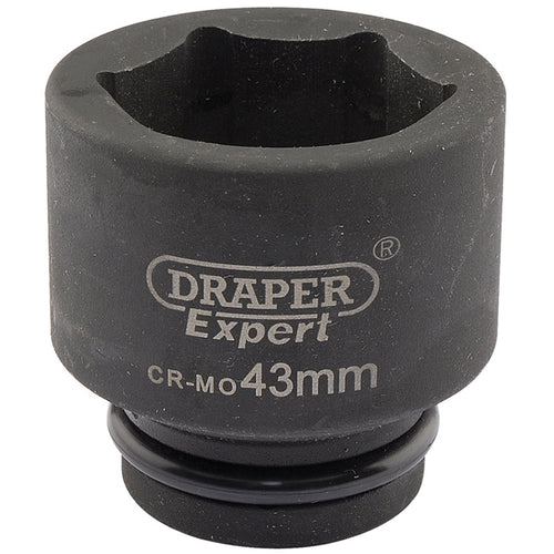 Draper Tools Expert 43mm 3/4 Square Drive Hi-Torq® 6 Point Impact Socket DRA05024