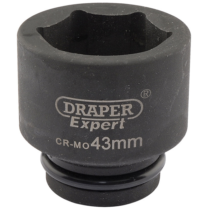 Draper Tools Expert 43mm 3/4 Square Drive Hi-Torq® 6 Point Impact Socket DRA05024