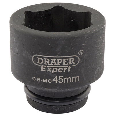 Draper Tools Expert 45mm 3/4 Square Drive Hi-Torq® 6 Point Impact Socket DRA05027