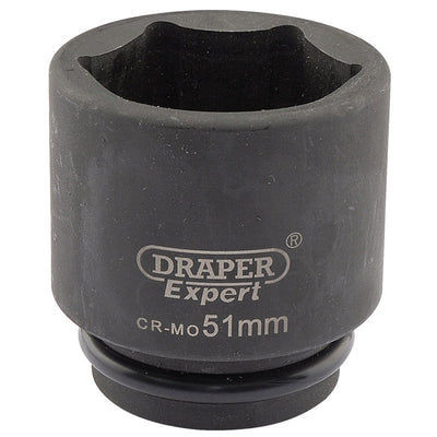 Draper Tools Expert 51mm 3/4 Square Drive Hi-Torq® 6 Point Impact Socket DRA05033