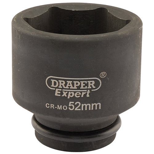 Draper Tools Expert 52mm 3/4 Square Drive Hi-Torq® 6 Point Impact Socket DRA05034