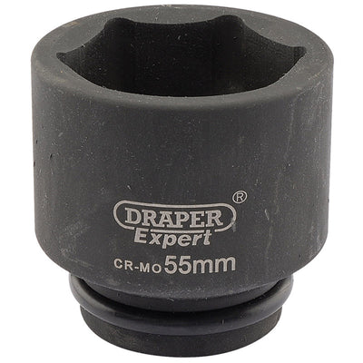 Draper Tools Expert 55mm 3/4 Square Drive Hi-Torq® 6 Point Impact Socket DRA05036