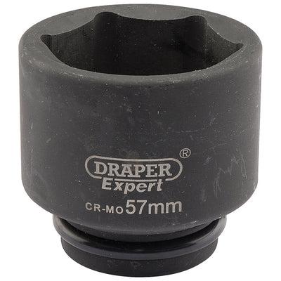 Draper Tools Expert 57mm 3/4 Square Drive Hi-Torq® 6 Point Impact Socket DRA05038