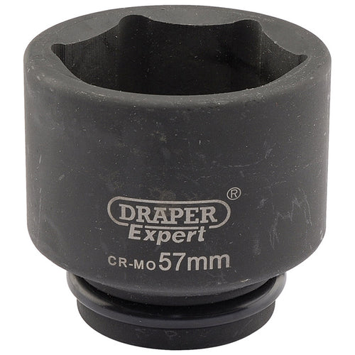 Draper Tools Expert 57mm 3/4 Square Drive Hi-Torq® 6 Point Impact Socket DRA05038