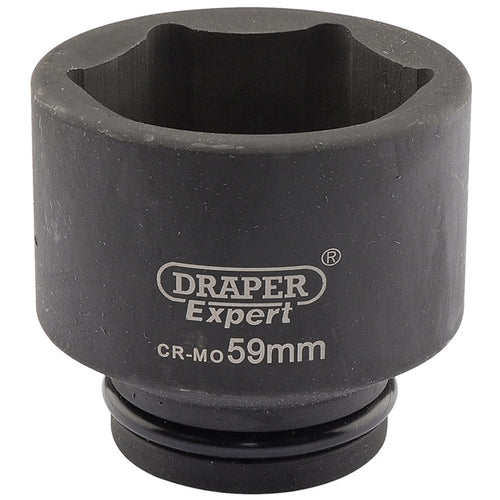 Draper Tools Expert 59mm 3/4 Square Drive Hi-Torq® 6 Point Impact Socket DRA05040