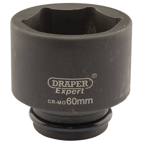 Draper Tools Expert 60mm 3/4 Square Drive Hi-Torq® 6 Point Impact Socket DRA05041