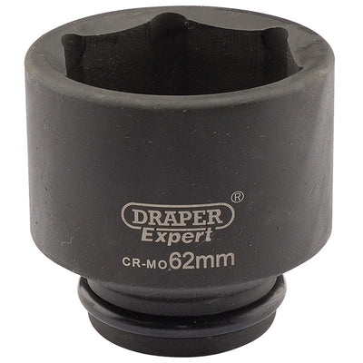 Draper Tools Expert 62mm 3/4 Square Drive Hi-Torq® 6 Point Impact Socket DRA05042