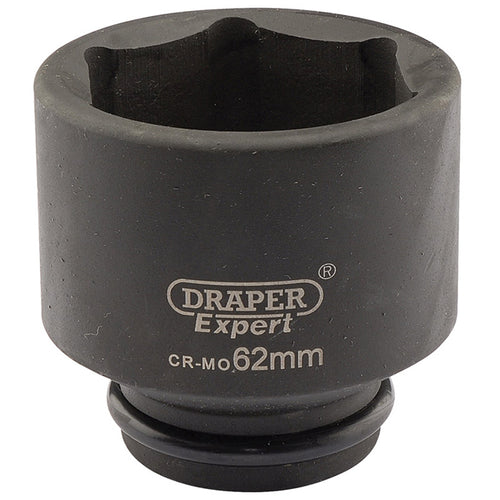 Draper Tools Expert 62mm 3/4 Square Drive Hi-Torq® 6 Point Impact Socket DRA05042