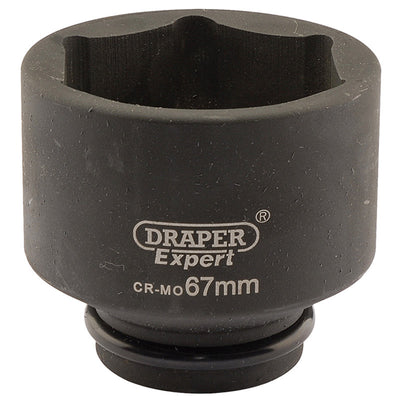 Draper Tools Expert 67mm 3/4 Square Drive Hi-Torq® 6 Point Impact Socket DRA05044