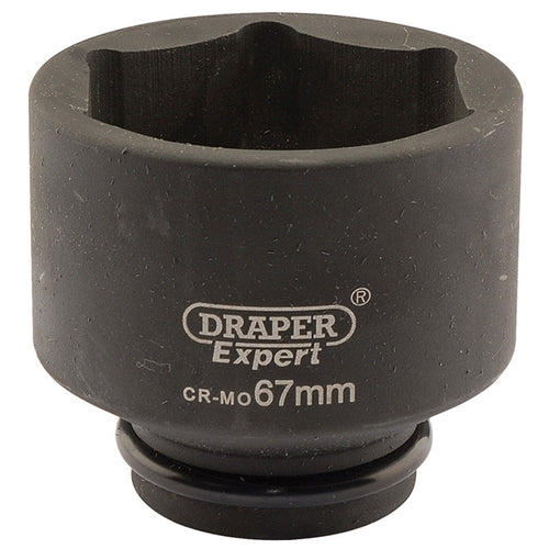 Draper Tools Expert 67mm 3/4 Square Drive Hi-Torq® 6 Point Impact Socket DRA05044
