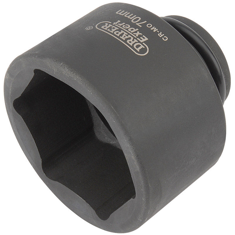Draper Tools Expert 70mm 3/4 Square Drive Hi-Torq® 6 Point Impact Socket DRA05045