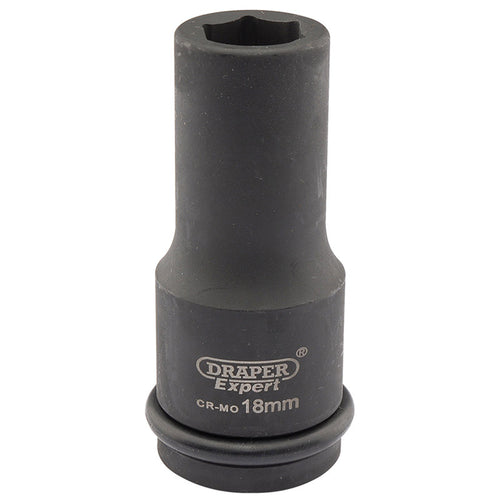 Draper Tools Expert 18mm 3/4 Square Drive Hi-Torq® 6 Point Deep Impact Socket DRA05050