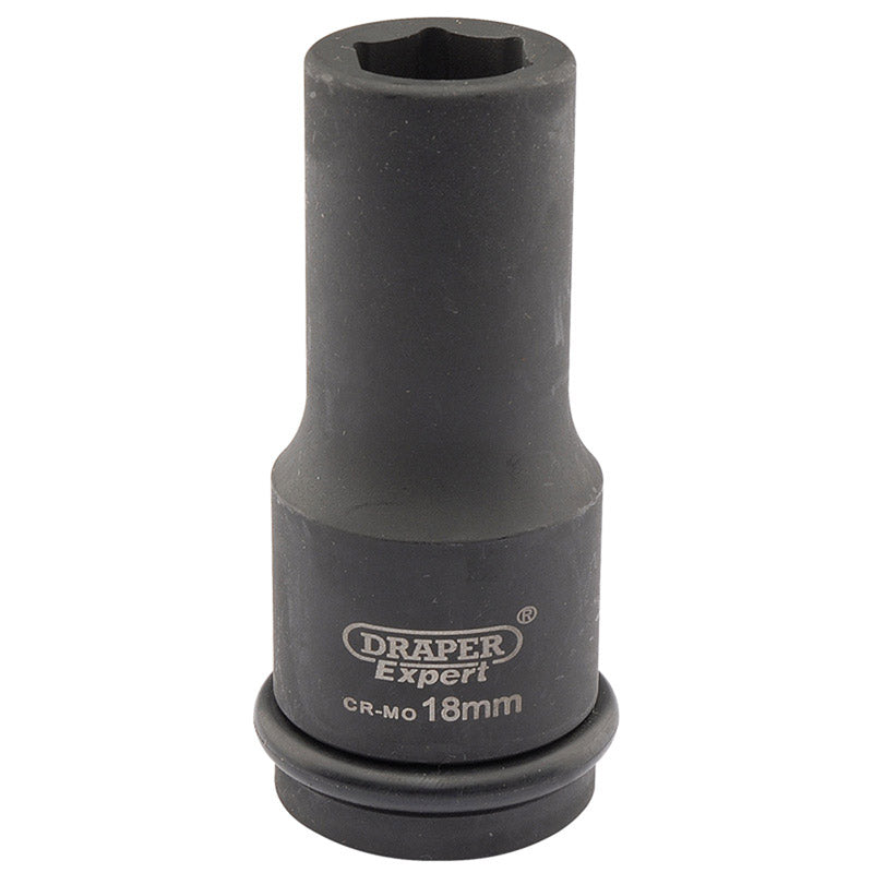 Draper Tools Expert 18mm 3/4 Square Drive Hi-Torq® 6 Point Deep Impact Socket DRA05050
