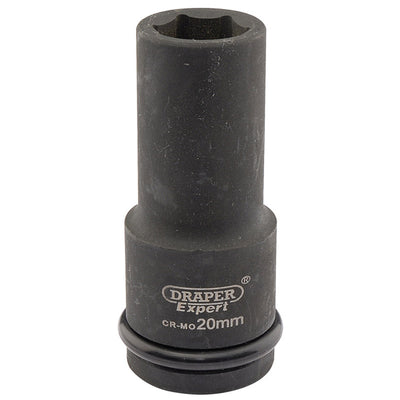 Draper Tools Expert 20mm 3/4 Square Drive Hi-Torq® 6 Point Deep Impact Socket DRA05052