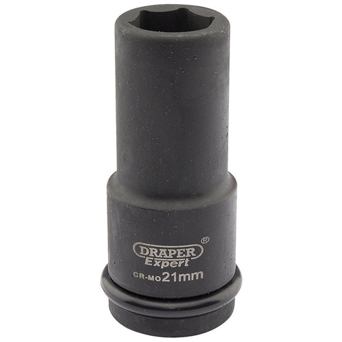 Draper Tools Expert 21mm 3/4 Square Drive Hi-Torq® 6 Point Deep Impact Socket DRA05053