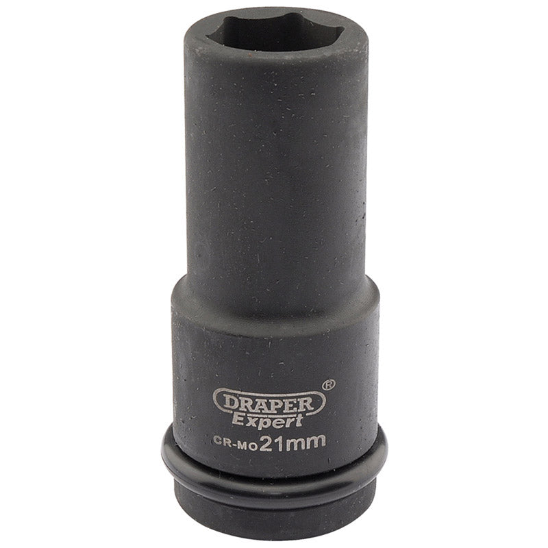 Draper Tools Expert 21mm 3/4 Square Drive Hi-Torq® 6 Point Deep Impact Socket DRA05053