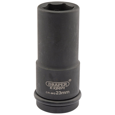 Draper Tools Expert 23mm 3/4 Square Drive Hi-Torq® 6 Point Deep Impact Socket DRA05055