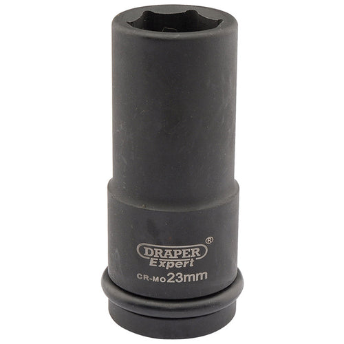 Draper Tools Expert 23mm 3/4 Square Drive Hi-Torq® 6 Point Deep Impact Socket DRA05055