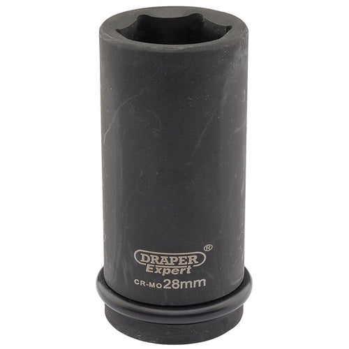 Draper Tools Expert 28mm 3/4 Square Drive Hi-Torq® 6 Point Deep Impact Socket DRA05060