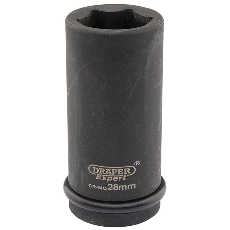 Draper Tools Expert 28mm 3/4 Square Drive Hi-Torq® 6 Point Deep Impact Socket DRA05060