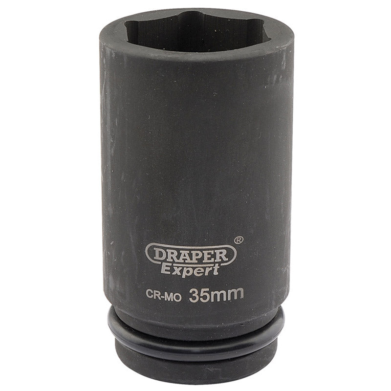 Draper Tools Expert 35mm 3/4 Square Drive Hi-Torq® 6 Point Deep Impact Socket DRA05066