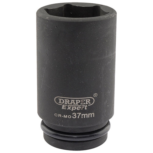 Draper Tools Expert 37mm 3/4 Square Drive Hi-Torq® 6 Point Deep Impact Socket DRA05068