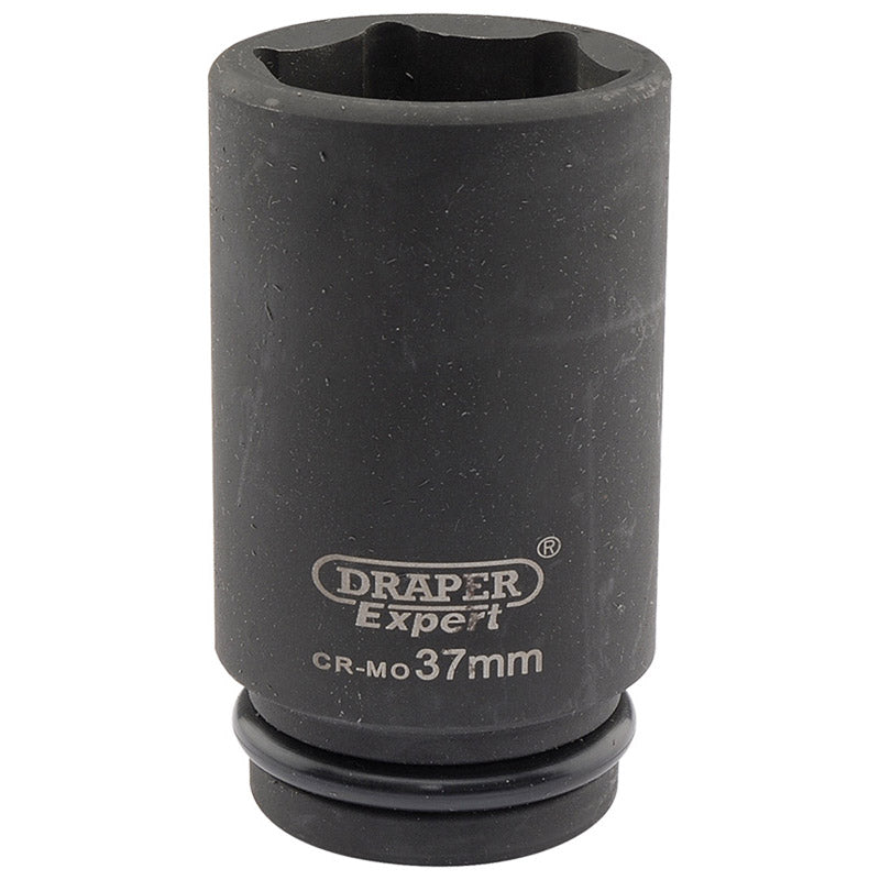 Draper Tools Expert 37mm 3/4 Square Drive Hi-Torq® 6 Point Deep Impact Socket DRA05068