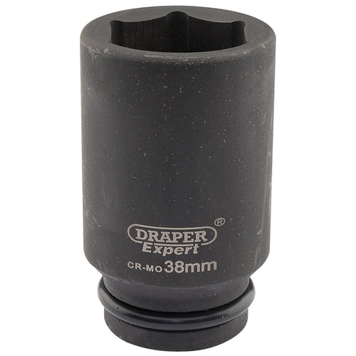Draper Tools Expert 38mm 3/4 Square Drive Hi-Torq® 6 Point Deep Impact Socket DRA05069