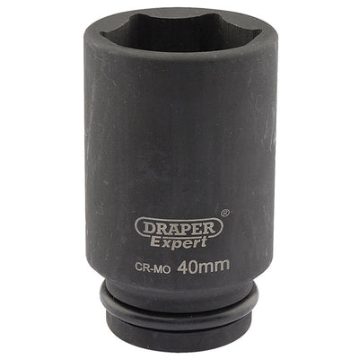 Draper Tools Expert 40mm 3/4 Square Drive Hi-Torq® 6 Point Deep Impact Socket DRA05071