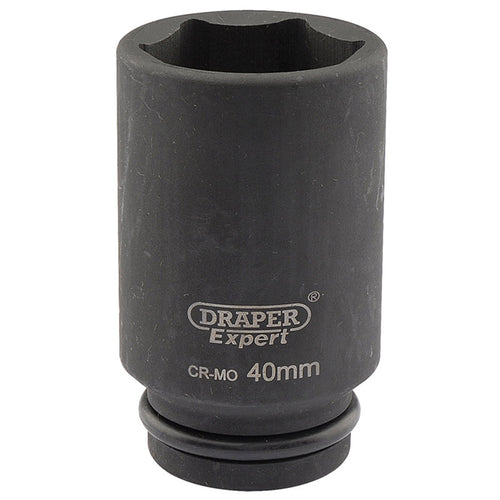 Draper Tools Expert 40mm 3/4 Square Drive Hi-Torq® 6 Point Deep Impact Socket DRA05071