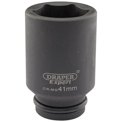 Draper Tools Expert 41mm 3/4 Square Drive Hi-Torq® 6 Point Deep Impact Socket DRA05072