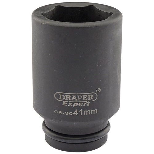 Draper Tools Expert 41mm 3/4 Square Drive Hi-Torq® 6 Point Deep Impact Socket DRA05072