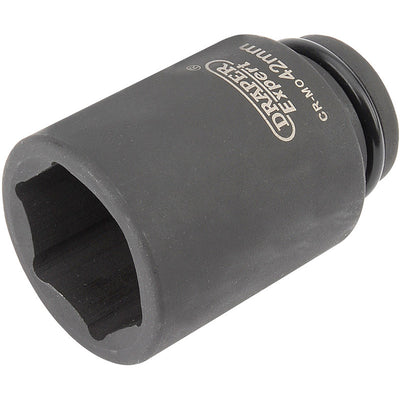 Draper Tools Expert 42mm 3/4 Square Drive Hi-Torq® 6 Point Deep Impact Socket DRA05073