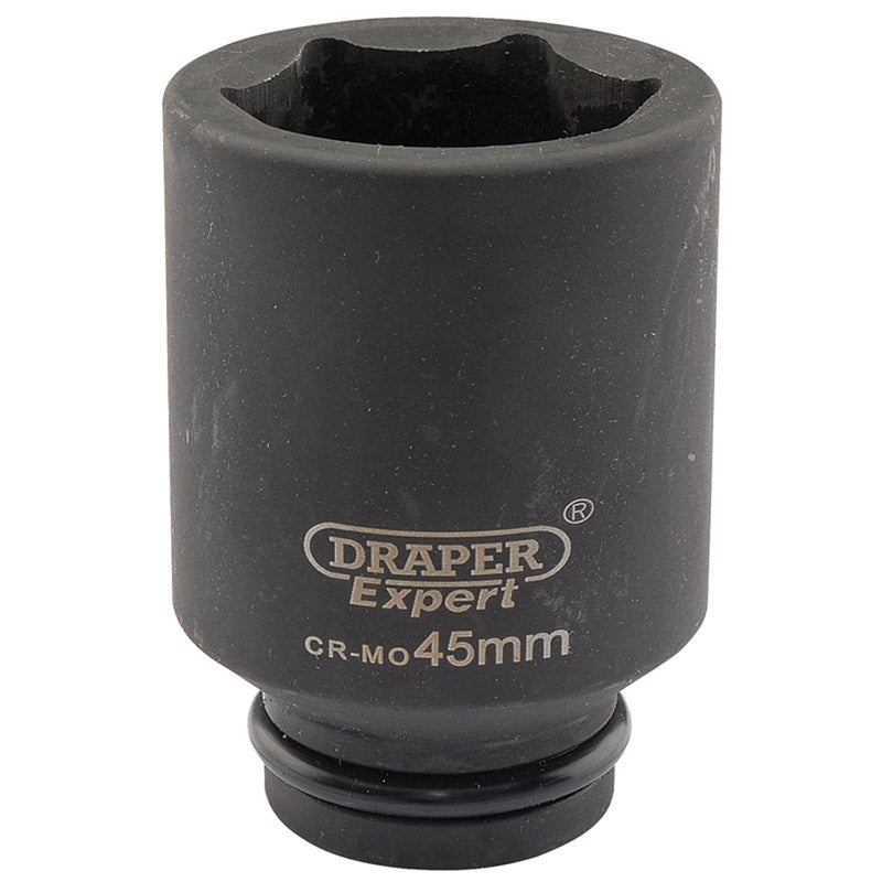 Draper Tools Expert 45mm 3/4 Square Drive Hi-Torq® 6 Point Deep Impact Socket DRA05076