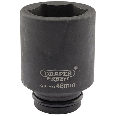 Draper Tools Expert 46mm 3/4 Square Drive Hi-Torq® 6 Point Deep Impact Socket DRA05077